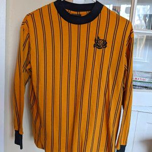 EMPYRE / ZUMIEZ Long Sleeve Striped Tee w/ Flower Graphic